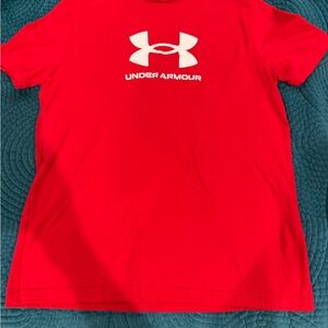 Under Armour Vibrant Red Crew Neck Tee